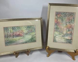 Laura Lewis Lanier Signed Limited Edition Landscape Prints