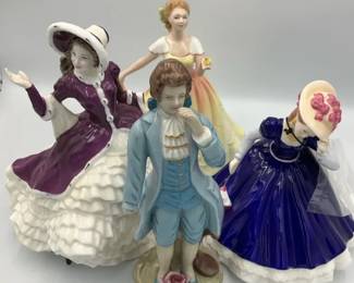 Royal Doultons Pretty Ladies Figurines