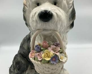 Anna Rosa Sheepdog Music Box