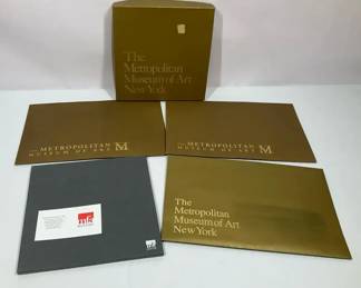 Metropolitan Museum of Art Fashion Scarves Silk Blend Designer Scarf Lot