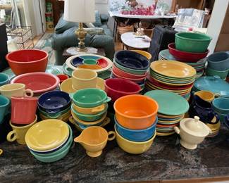A Giant Collection of Fiestaware
