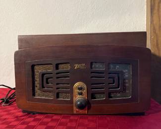 Antique Zenith Radio and Record Player