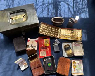 Misc cigarette, lighters items