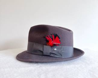 morfelt mens fedora