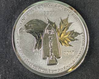 2017 Canadian $2 First Special Service Force Silver Coins, Qty 6. Each Is 1/2 oz .9999 Fine Silver