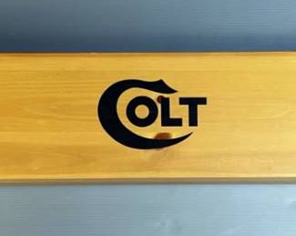 Colt 1861 Musket Blackpowder Signature Series Wood Presentation Box