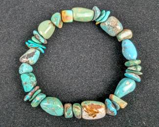 Turquoise Stone Beaded Bracelets