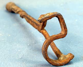 Branding Iron Of Number "5", 12.5"