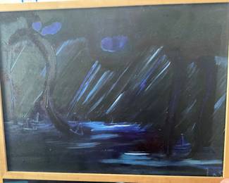 Painting Signed by Artist AJ Meek - $150 (more like this in the home)