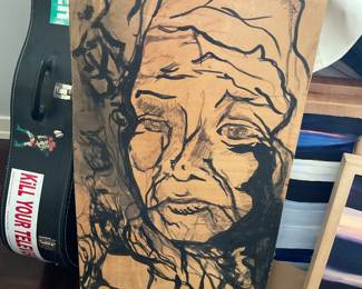 Signed by Artist Morgan Valesquez from the band Sweet Radish