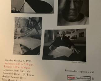 Inscribed to AJ from Arnold Newman - $100