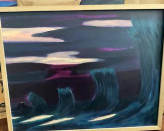 Painting Signed by Artist AJ Meek - $150 (more like this in the home)