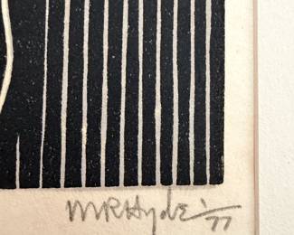 Signed by Artist 1977