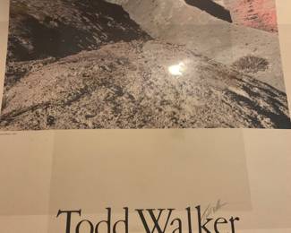 Signed Todd Walker Poster