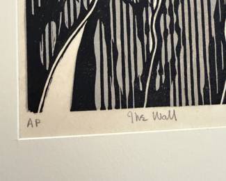 Artist Proof “The Wall”