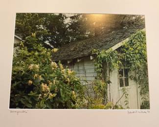 Signed by Artist with Note on Reverse- Robert White $200