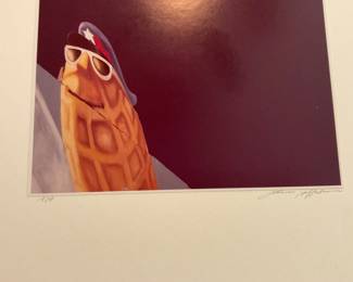 Signed by Artist James Huffaker - $150