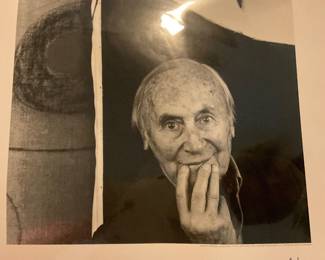 Inscribed to AJ by Artist Arnold Newman. $100