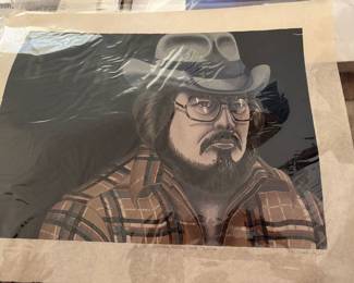 Artist Signed Marion Hyde 1/40