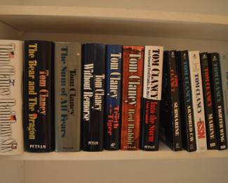 Tom Clancy books