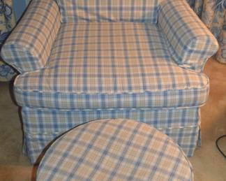 matching chair and ottoman