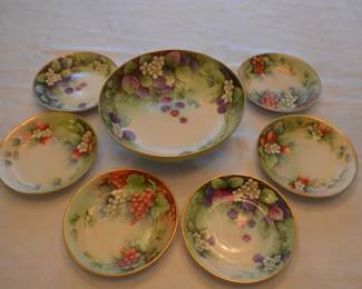 Limoges fruit set