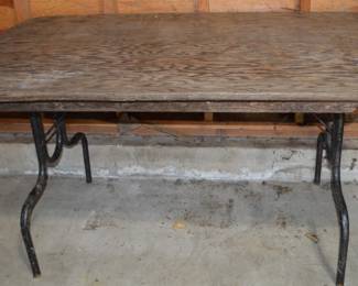 Folding tables for crafts, or family parties