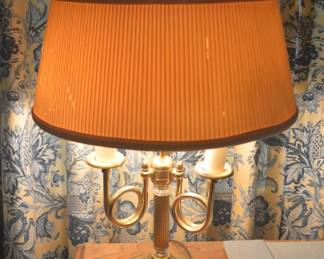 brass lamp