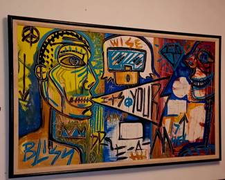 Large Graffiti Painting 