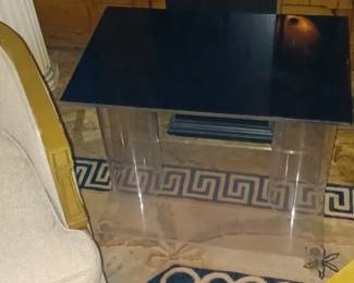 Mid Century Lucite table 