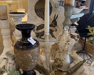 jewelry, Vintage vase