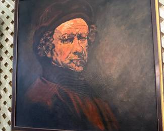 vintage oil painting