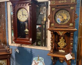 Antique wall clocks