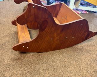 vintage child's rocker