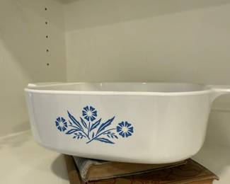 Lots of vintage Corning Ware