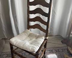 Ladderback chair - goes with six dining chairs