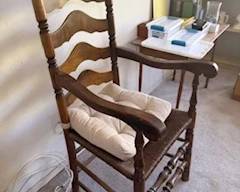 Ladderback Captain's Chair - part of dining set