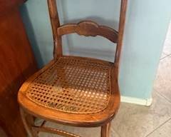 Cane bottom chair