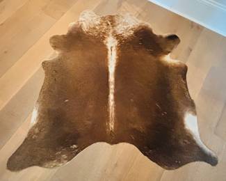 Cowhide rug