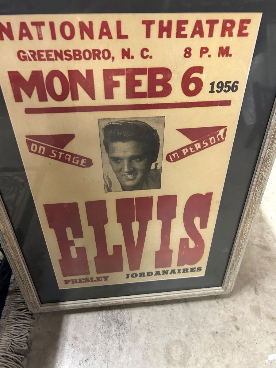 1956 Elvis poster