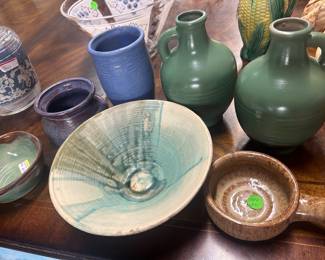 Newcomb-color and local pottery