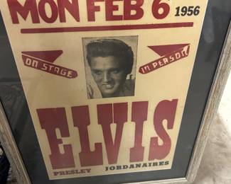 1956 Elvis poster