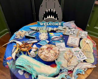 Lot 18: Ocean & Beach Themed Lot