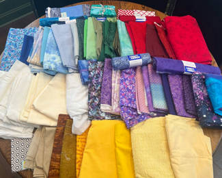 Lot 4: Rainbow of Fabric
