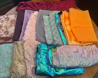 Lot 3: Shiny Fabric