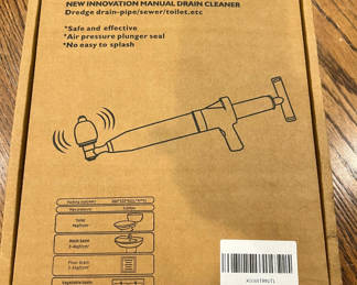 Lot 47: Manual Drain Cleaner, New in Box