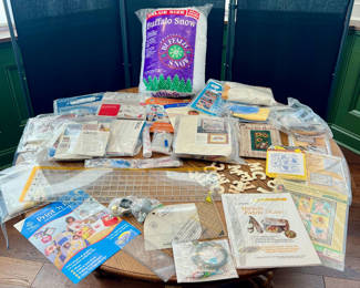 Lot 53: Misc. Embroidery and Craft Projects