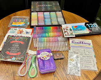 Lot 26: Art & Paper Crafts Lot