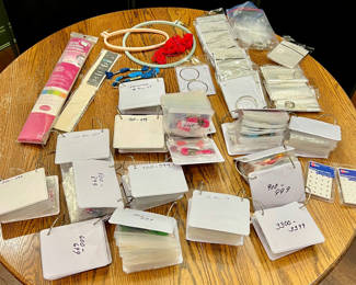 Lot 31: Embroidery Floss & Organization Lot