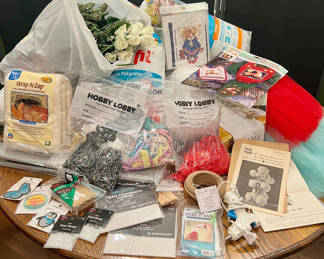 Lot 37: Misc Crafts Lot